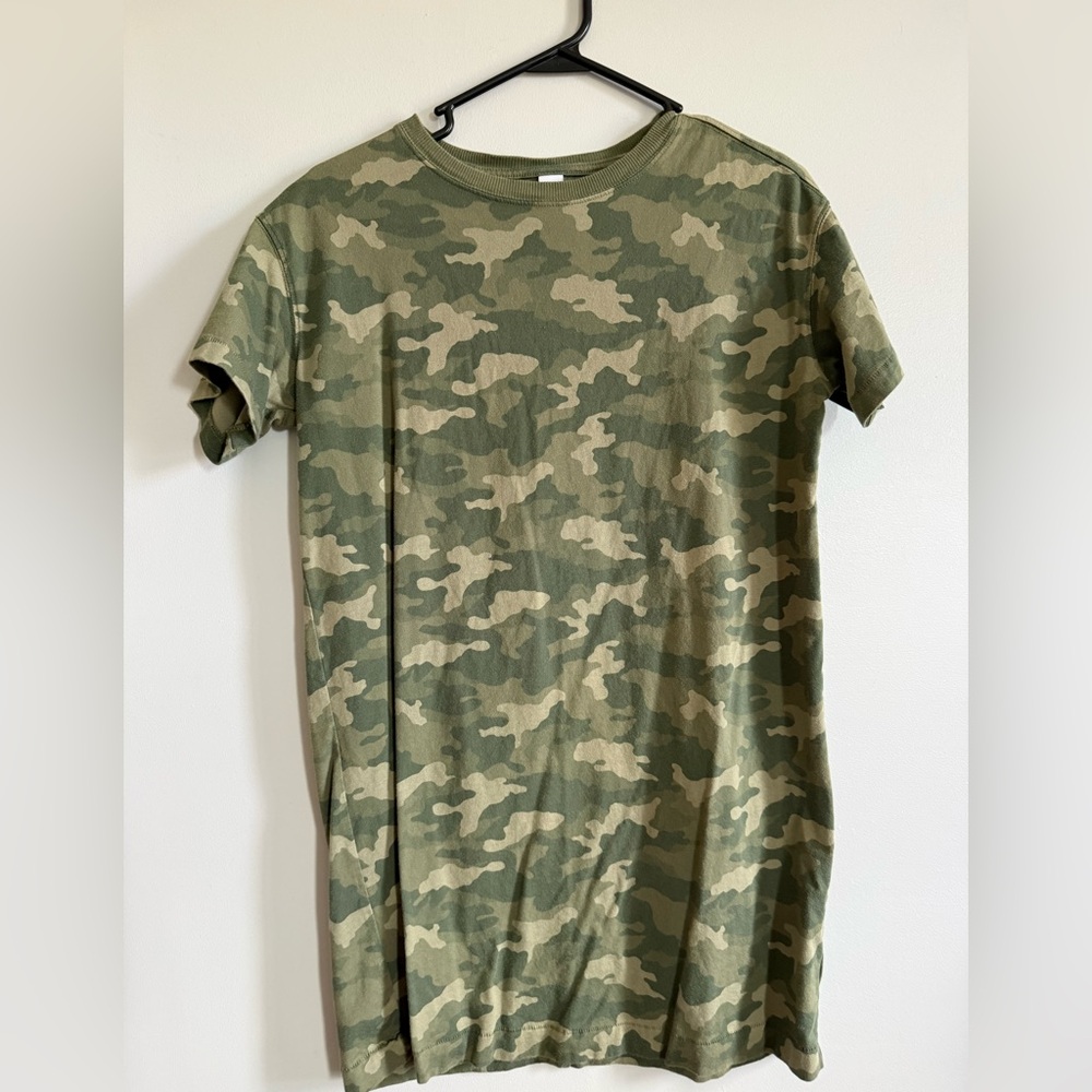 Camouflage T-Shirt dress xsmall